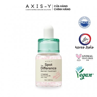 Tinh chất dưỡng da hỗ trợ cải thiện mụn AXIS-Y Spot The Difference Blemish Treatment 15ml